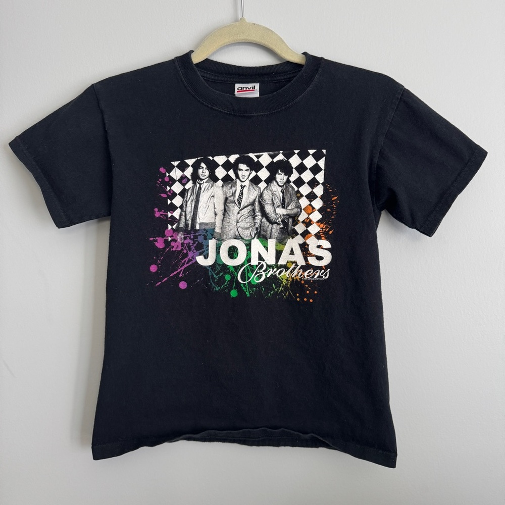 Jonas Brothers Vintage 2008 Burning Up Tour Shirt